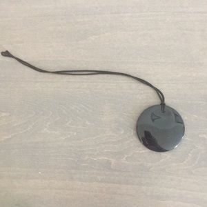 Tiffany & Co Black Elsa Peretti Pendant